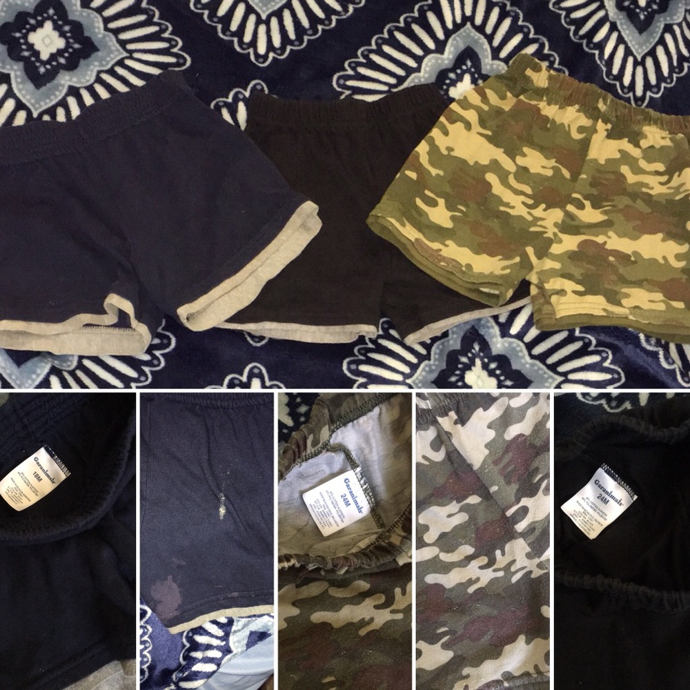 Toddlers play shorts